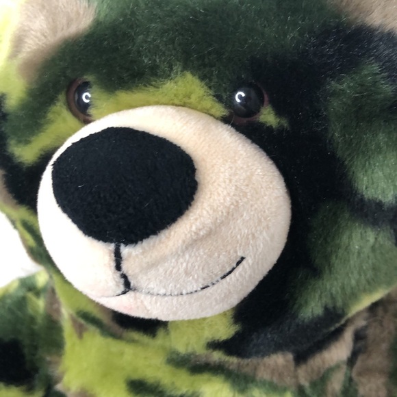 Build-A-Bear Camo‎ Camouflage 18” Plush Bear Collectible - Picture 5 of 12